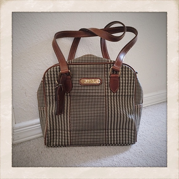 Polo Ralph Lauren Bowler Style Small Handbag