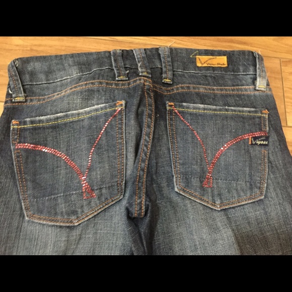 Vigoss Melissa Bootcut Rhinestone Pocket