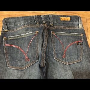 Vigoss Melissa Bootcut Rhinestone Pocket