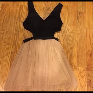 Bag and tutu dress