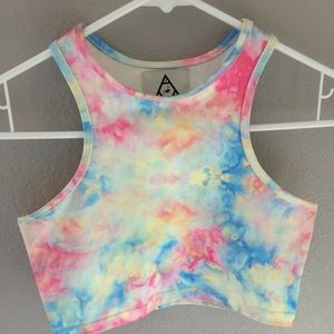 Unif Tie-Dye Crop Top🌀