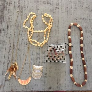 Bundle of necklaces