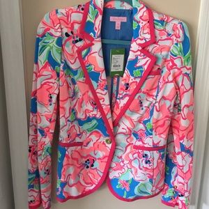 Lily Pulitzer Flutter Blue Jacket