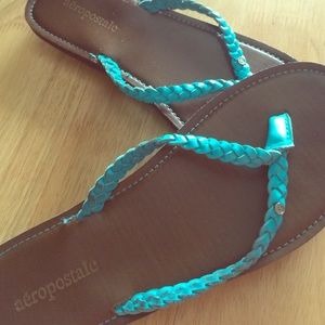 Brown sandals