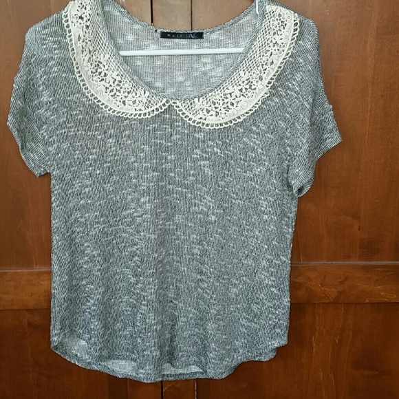 Lace Collared Top - Picture 2 of 2