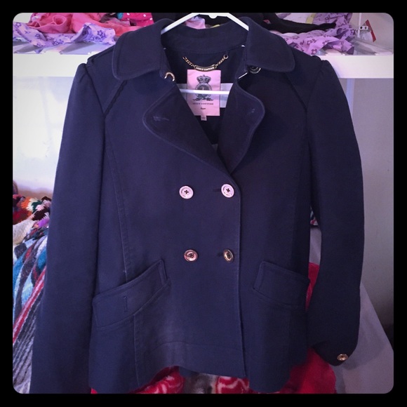 Juicy couture jacket, navy blue!