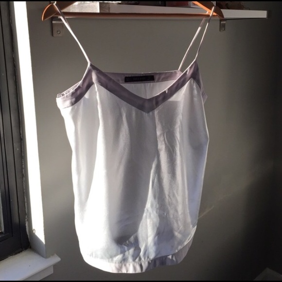 ZARA basic metallic tank