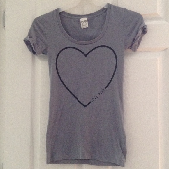 PINK rolled sleeved tee