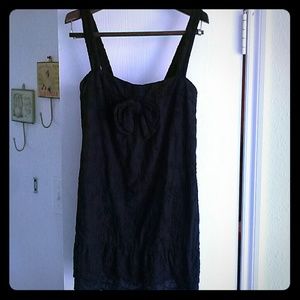 Juicy Couture embroidered sleeveles/tank black top