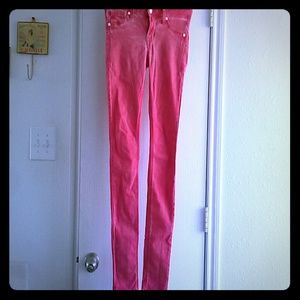 Miss Me super skinny Jeggings Red wash jeans