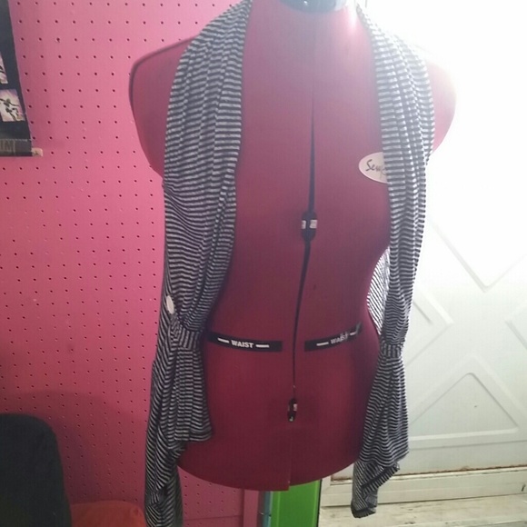 Slouchy vest