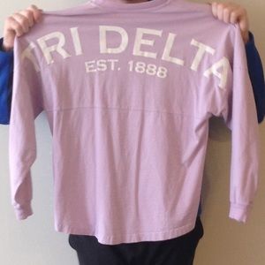 Tri Delta Purple Spirit Jersey