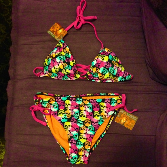 Joe Boxer Skull bikini