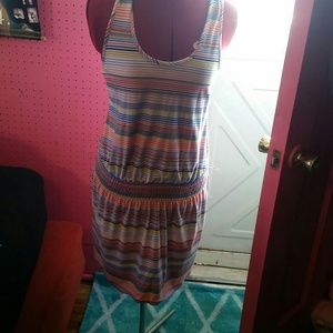 Lazy stripped sun dress