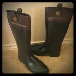 Fabulously chic rain boots or riding boots