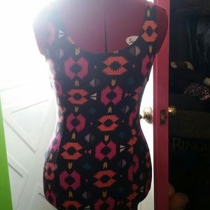 Stretchy form fitting dress