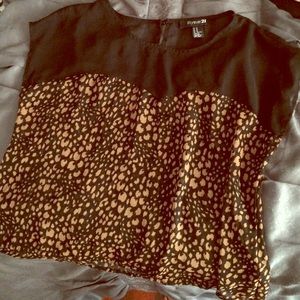Forever 21 See-Thru Shirt