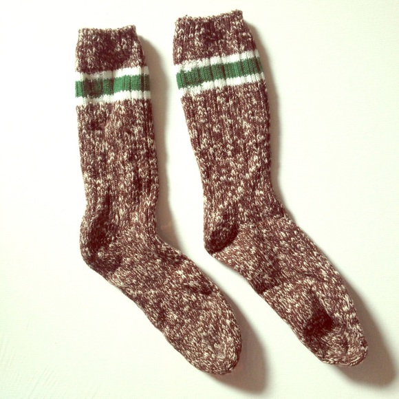 Brown Boot Socks.