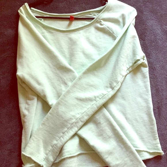 Comfy mint sweater