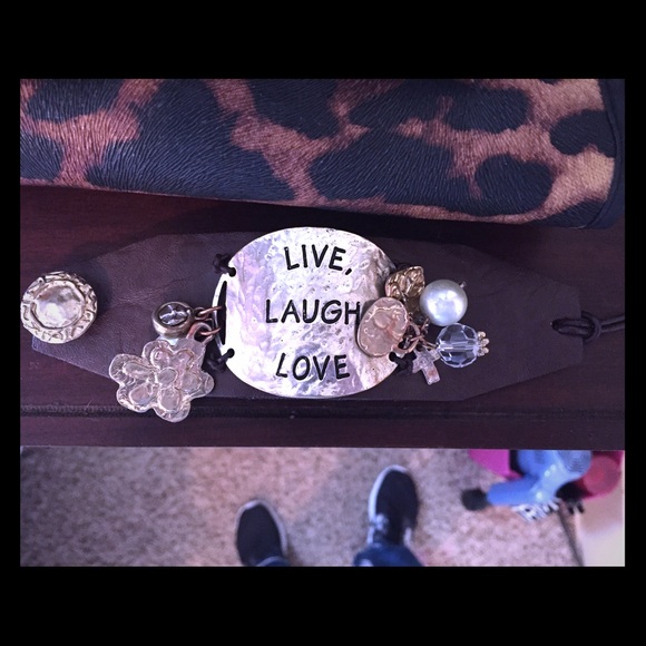Live laugh love bracelet