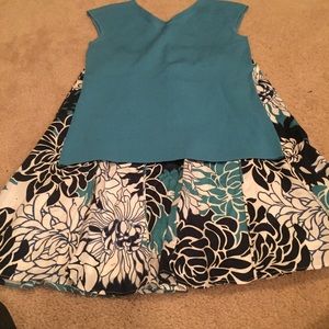 Ann Taylor skirt&top