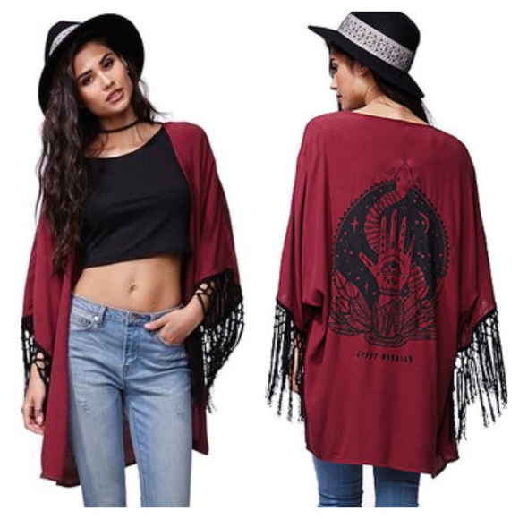 Gypsy warrior Outerwear - Gypsy Warrior Kimino