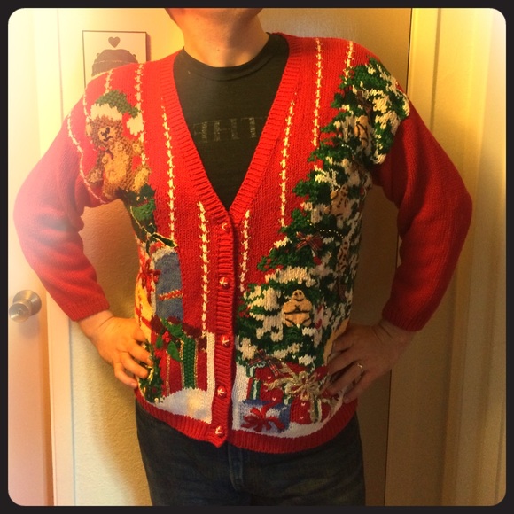 The Stuff of Christmas Nightmares Cardigan