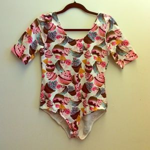Cupcake leotard!
