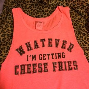 VS PINK boyfriend tank top