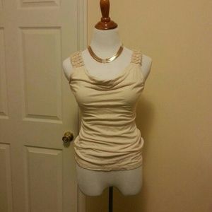 Beige tank top