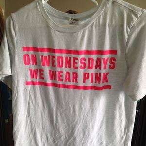 Victoria secrets "On Wednesdays We wear pink"
