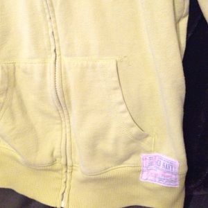Yellow Old Navy hoodie!