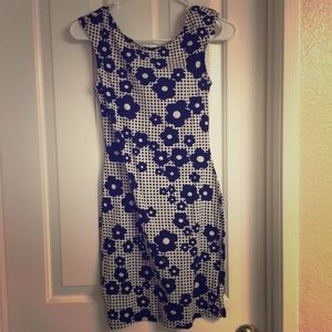 Bodycon flower dress