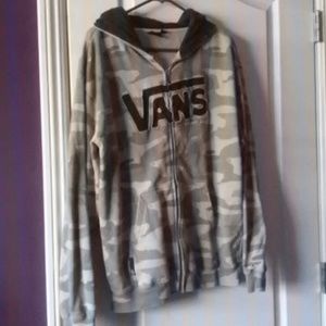 Vans Camou Sweater Hoodie !