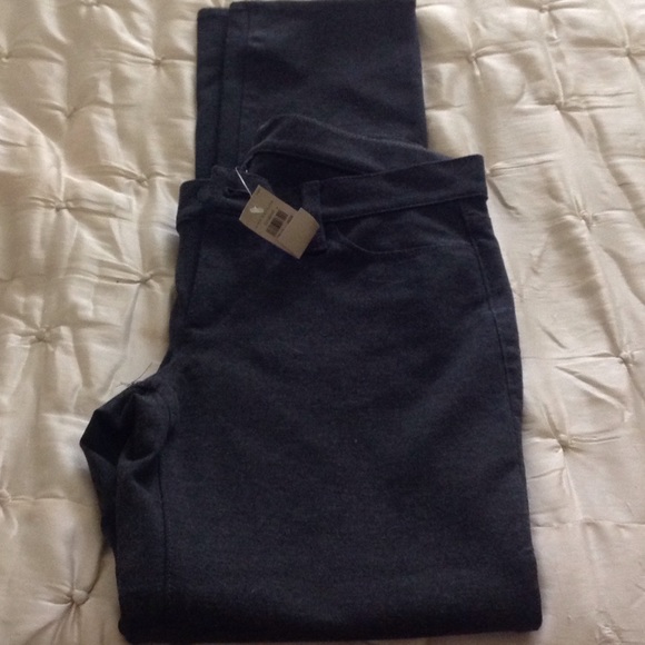 Ann Taylor charcoal Ponte pant