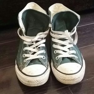Dark Green Converse