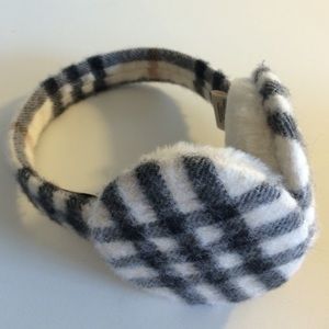 Authentic Burberry Nova Check earmuffs