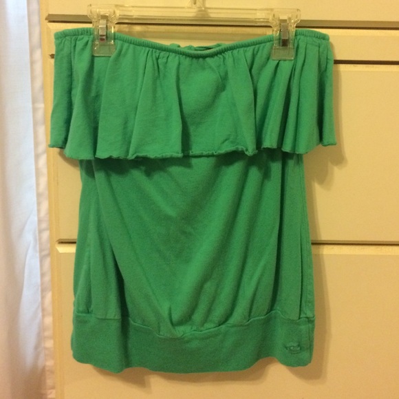 Strapless top