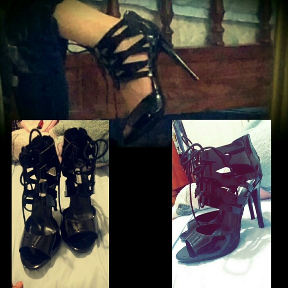 New! Steve Madden Black Heels