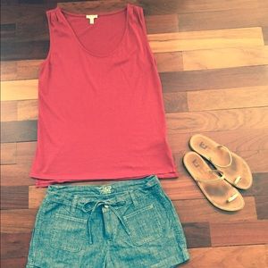 Soft Joie red tank top