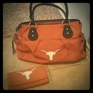 Texas Longhorn purse & wallet