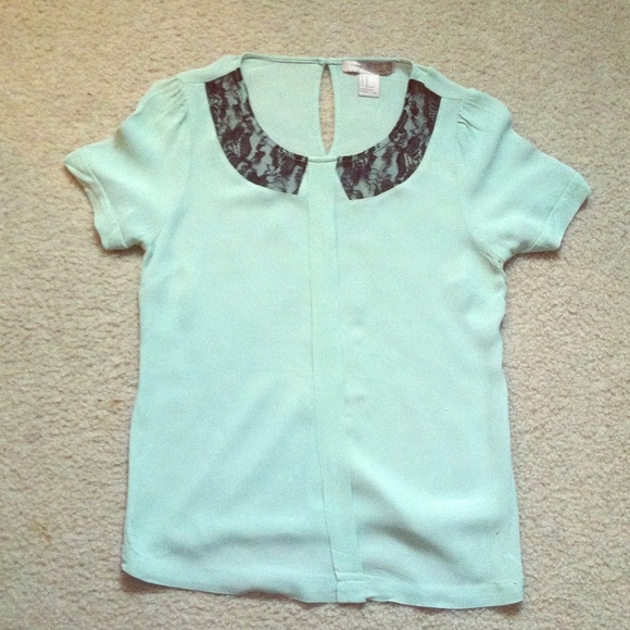 Mint Green Top