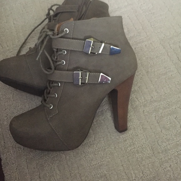 Charlotte Russe Boots - New heel booties