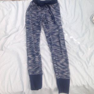 Blue joggers