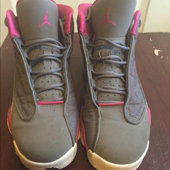 Retro pink and gray Jordan