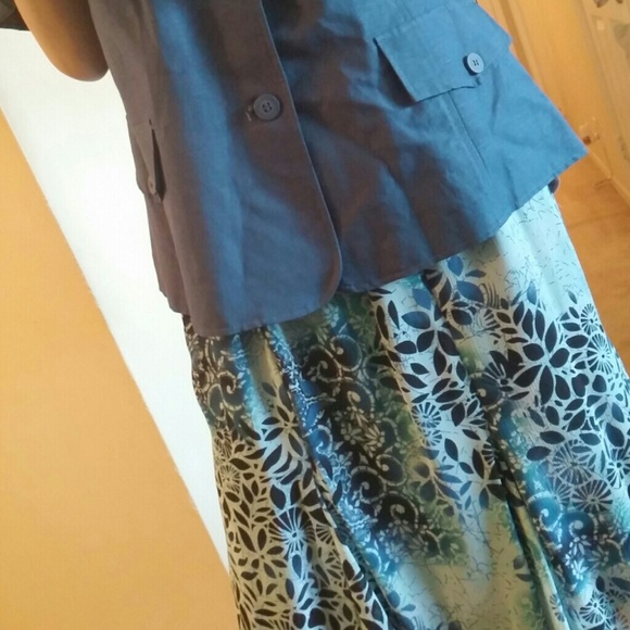 Shades of Blue 2 Piece Suit