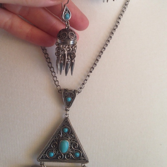 NickelSilveredHandcrafted Cleopatra bracelet set - Picture 3 of 4