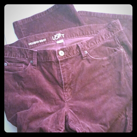 Garnet bell bottom Corduroy Pants