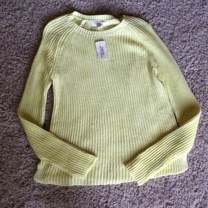 Yellow forever 21 sweater