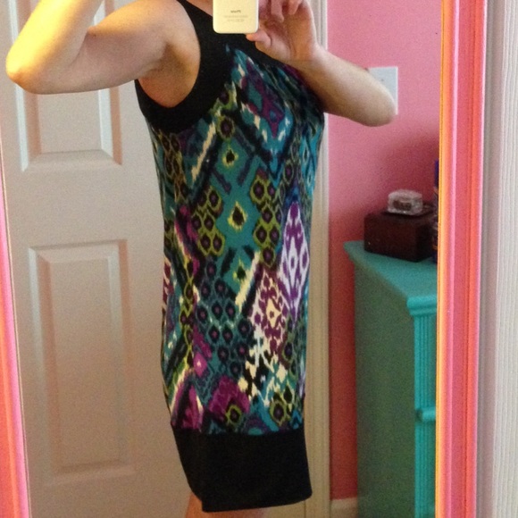 Vibrantly colorful  dress
